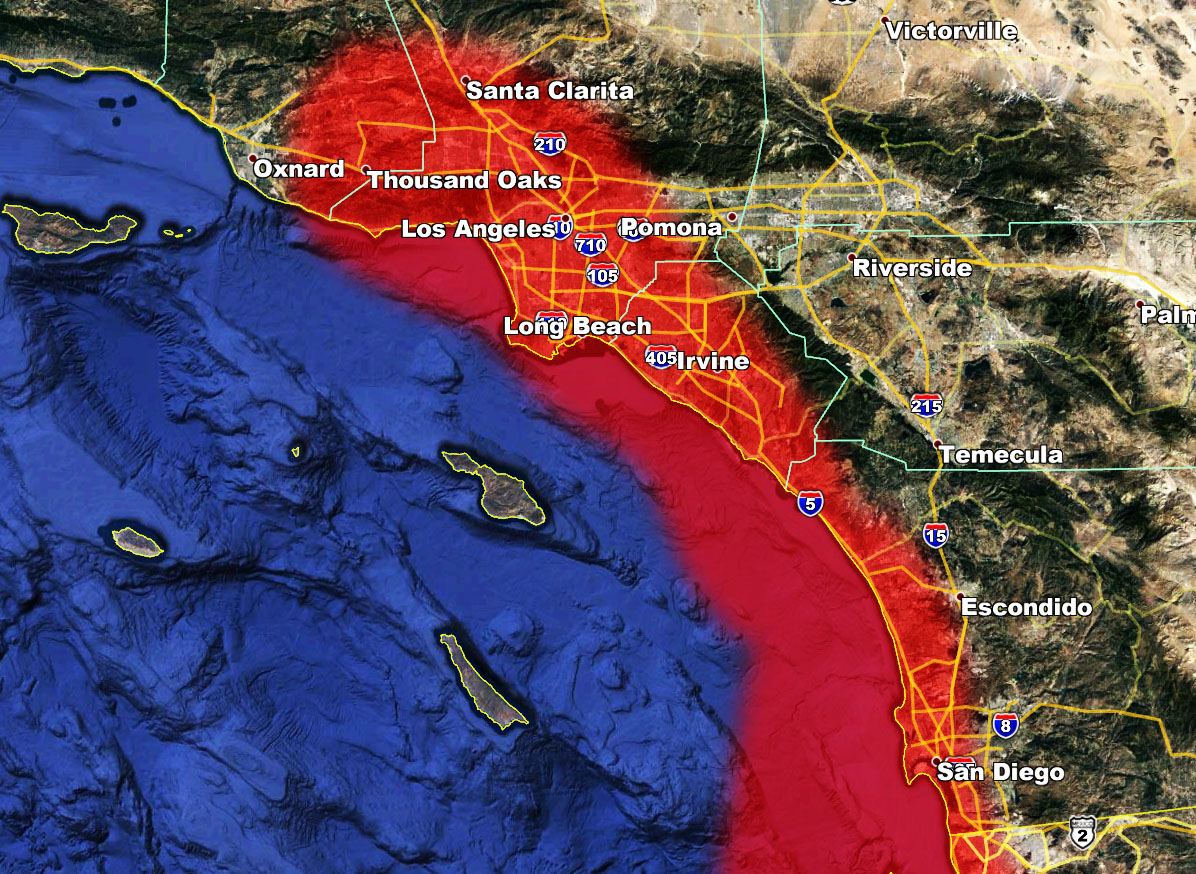 Tornado Watch Southern California Weather Force