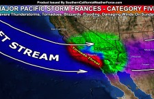 Major Pacific Storm Frances Announced; Category Five On Sunday At Center