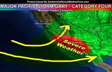 Major Pacific Storm Gary Announced;  Category Four On Monday; Severe Weather Dynamics Detected