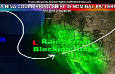 La Nina Coming:  However Long Range May Prove More Stormy For Southern California