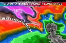 Heat and Storms:  Long Range To Finally Open Storm Window For Southern California