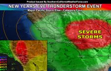 VIDEO Included:  Major Pacific Storm Elsa; Category Four; To Slam Southern California On New Years Eve