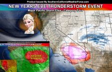 Major Pacific Storm Elsa On Track; Slamming Parts of Southern California on New Years Eve