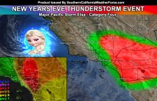 Video Included:  Major Pacific Storm Elsa Impacts Tonight;  Severe Thunderstorm Watch In Place