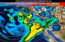 WARNING:  Storm Train As Powerful As January’s Storms To Impact After February 16th