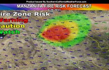 MANZANITA FIRE RISK FORECAST