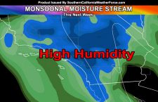 Monsoonal Flow Coming Back To Metro Southern California Cities This Next Week