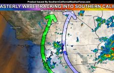 Easterly Wave Moves Through Southern California; Next Weather Event Starts Saturday