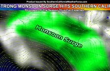 Easterly Wave To Bring Upswing In Monsoon Activity Across Southern California This Week