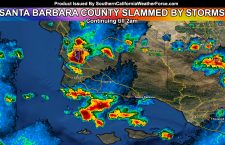 Thunderstorms Slam Santa Barbara County As Forecast; What’s Next?