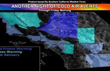 Another Night Of Cold Air Expected For Southern California; Happy Winter Solstice