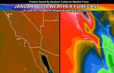 January 2018 Southern California Regional Weather Forecast; The First Storm System