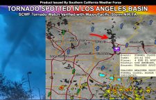 Video Verification:  Major Pacific Storm NIKITA Delivers Tornado To Los Angeles Basin