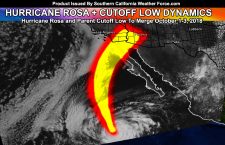 Hurricane ROSA is a Category 4, 3 by Evening;  Track Continues to Aim Southwest United States After the Weekend