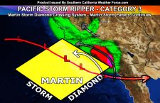 Pacific Storm RIPPER Hits Wednesday into Thursday Bringing A Flood Watch and Martin Storm Diamond Track