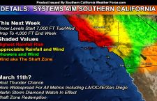 More Storm Systems Line Up For Southern California Crossing; Complete Details Released; Including A Martin Storm Diamond Watch