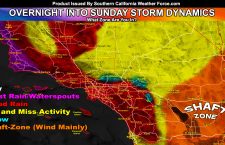 Detailed Final; Second Pacific Storm To Move Through Southern California Tonight Through Sunday; Snow In Local Mountains