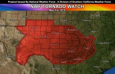 Tornado Watch, Texas, May 2nd 2019; Issued By National Weather Force