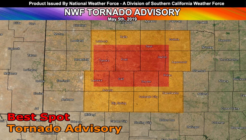 Tornado Advisory 5-5-2019