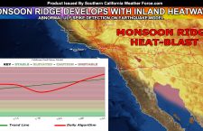 Alerts Issued:  Inland Heatwave To Hit Southern California; Earthquake Model Update With Zones