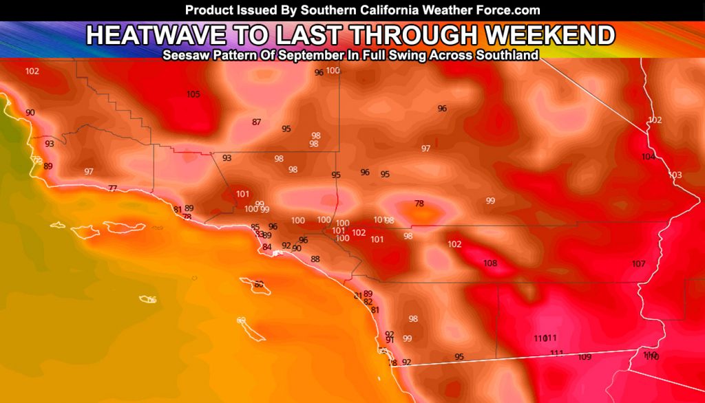 ThreeDay Heatwave This Weekend Followed By Yet Another CoolDown With