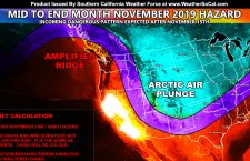 OFFICIAL LEAD-TIME FORECAST: Santa Ana Winds Will Return This Month; SCWF Urging Residents In Fire Prone and Power Shutdown Zones To Prepare Now