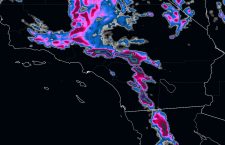 Wednesday Through Friday Snowfall Forecast –  Pacific Storm ELVIS