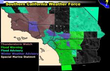 Detailed Forecast:  Pacific Storm Felix – Category Three On Wednesday Across Southern California Zones