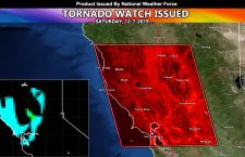 Tornado Watch Issued From Bay Area to Mainly Sacramento Valley