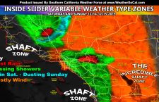 Inside Slider To Bring Mixed Bag Weather Event Weekend To Southland Including Los Angeles Wind Storm; Still Monitoring Christmas Period For Colder Storms