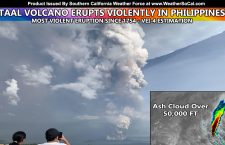 BREAKING: Taal Volcano in the Philippines Has Erupted With The Force Of Mt. St. Helens; VEI-4; What Does It Mean For Our Coming Weather?