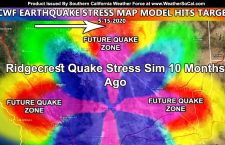 BREAKING NEWS:  Magnitude-6.5 Earthquake Location In Nevada Predicted By Southern California Weather Force Stress Map Model 10 Months Ago