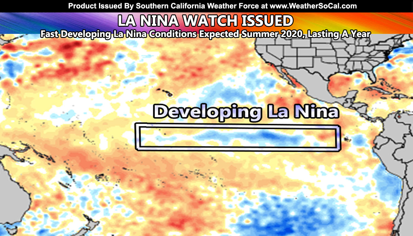 La Nina Watch Issued; Strong La Nina Projected To Develop Through ...