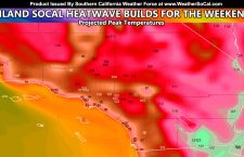 Very Strong Ridge of High Pressure To Bring Heatwave To Inland Southern California With 120+ for Low Deserts As Well