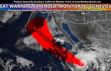 High Heat Warnings Extended Till Friday Evening for Southern California and Hurricane Genevieve To Up Shower or Storm Chances Region-wide Over the Weekend