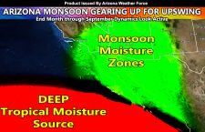 Upswing In Arizona Monsoon Expected In September; Metros To Be Further Impacted