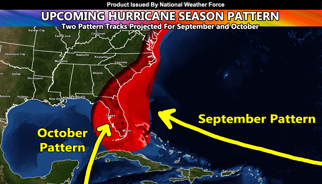 Hurricane Outlook For Southeast/Eastern United States for September and