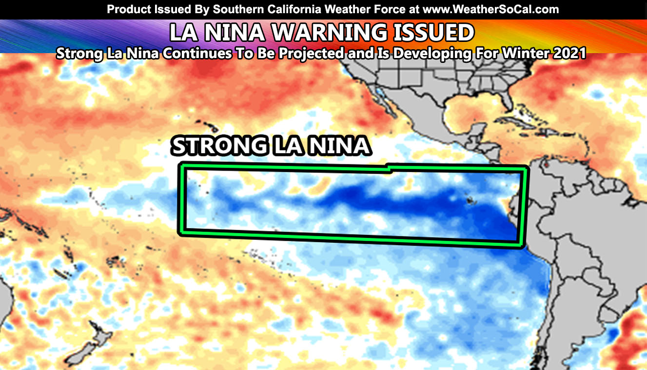 La Nina Warning Issued; Strong La Nina Is Expected For Winter 2020-2021 ...