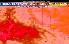 Strong Heatwave To Grip Low Terrain Arizona By End Month