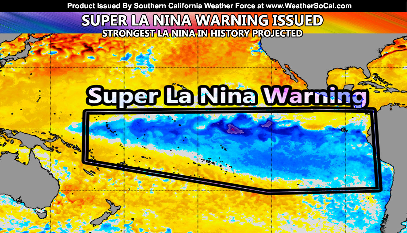BREAKING Super La Nina Warning Issued For Strongest La Nina Projection