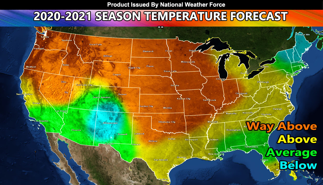 2020-2021 Winter Forecast For The United States; Super La Nina Warning ...