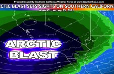 Arctic Blast Sets Sights On Southern California This Next Week; Low Elevation Snowfall Possible