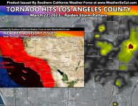 Tornado Hits Los Angeles County on March 22, 2023; Southern California’s Tornado Alley Detailed Discussion