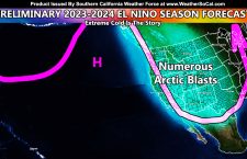 Preliminary El Nino Forecast for the Southwestern United States for the 2023-2024 Season: Extreme Cold Projected