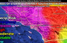 Long Range Weather Advisory:  Series of Storms To Impact Southern California Surrounding Christmas Week
