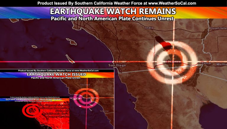 Imperial Valley Shaken by Series of Quakes, Largest Being 4.8 During Earthquake Watch Window