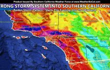 Final Forecast: Strong Storm System To Impact Southern California This Evening Through The Weekend